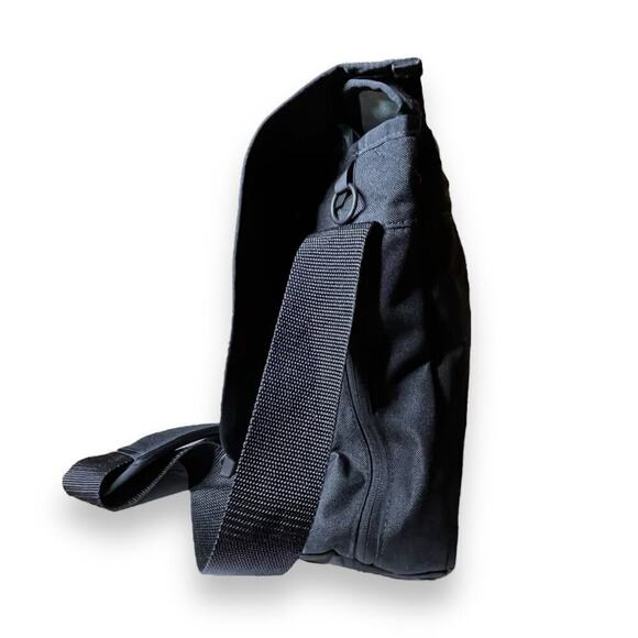 DADGEAR Courier Diaper Bag Messenger Crossbody Bag Black - Picture 3 of 13